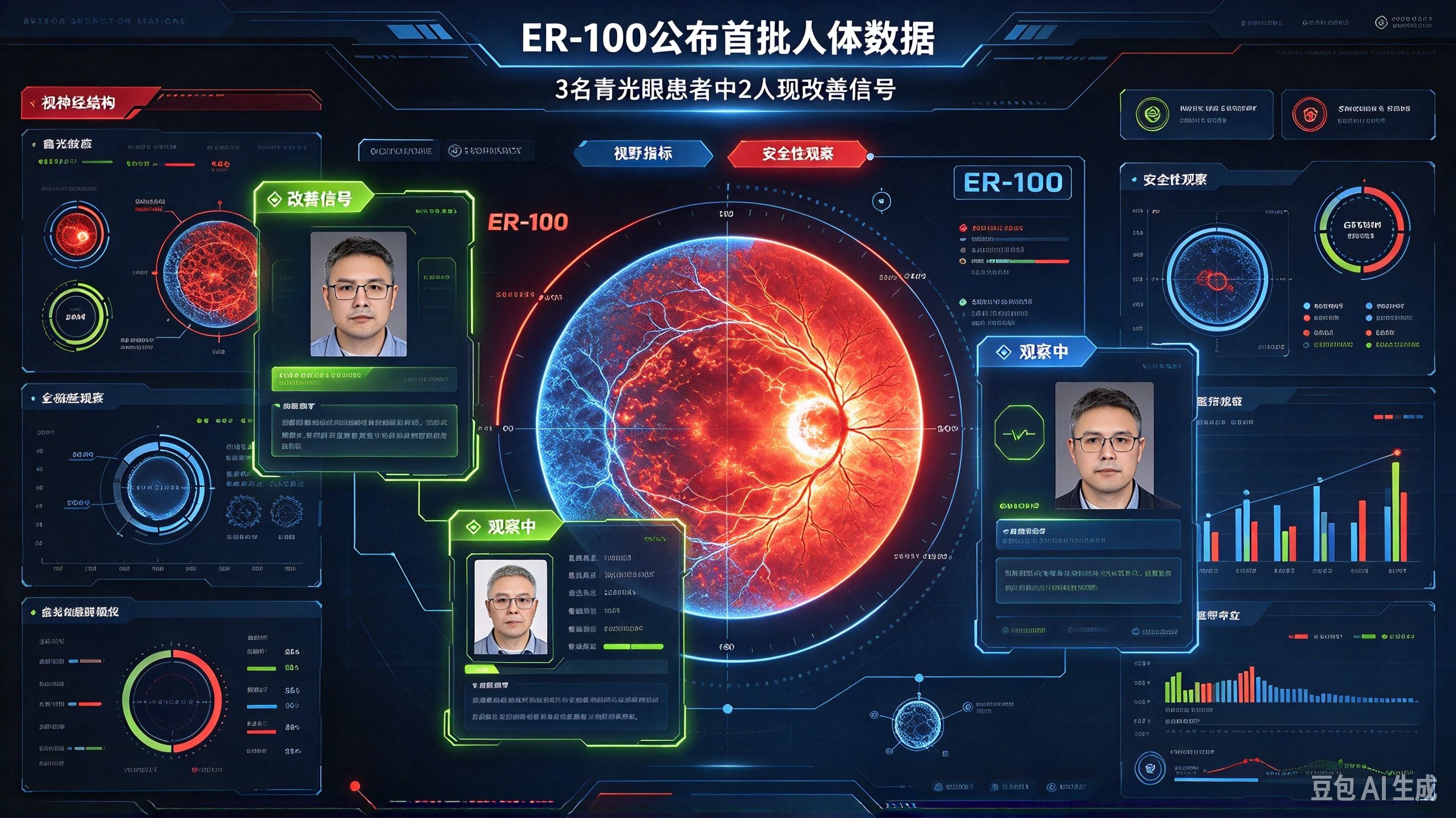 ER-100公布首批人体数据：3名青光眼患者中2人现改善信号