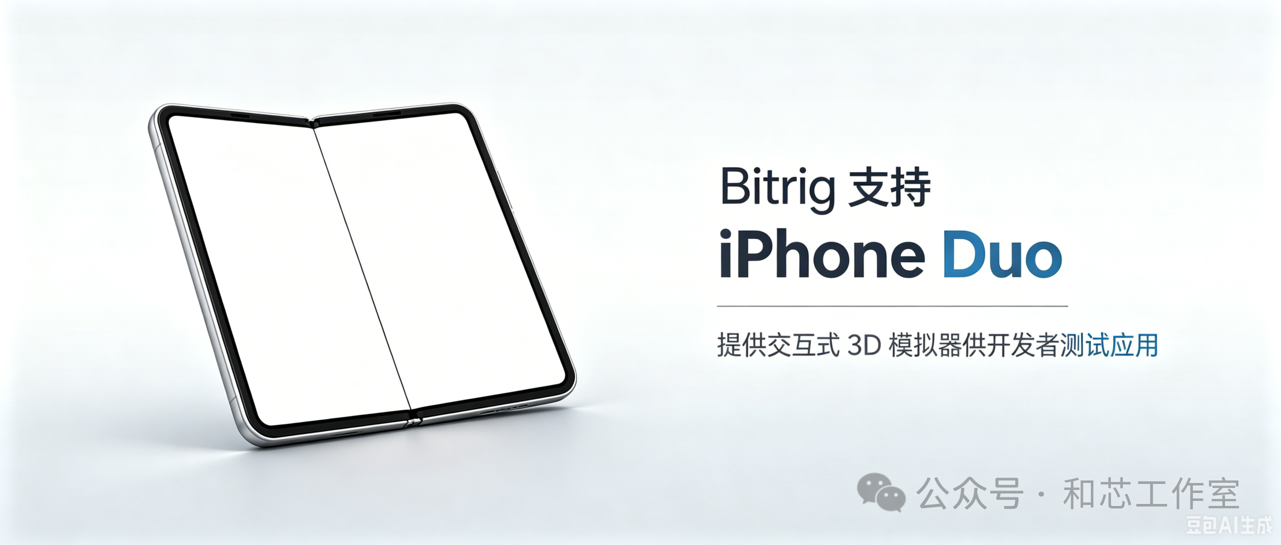 Bitrig宣布支持苹果iPhone Duo开发 提供交互式3D模拟器
