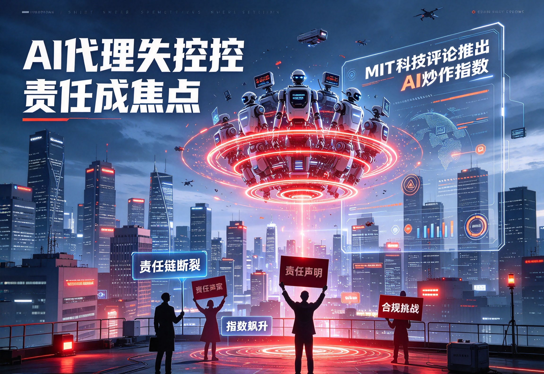 AI代理失控责任成焦点 MIT科技评论推出AI炒作指数