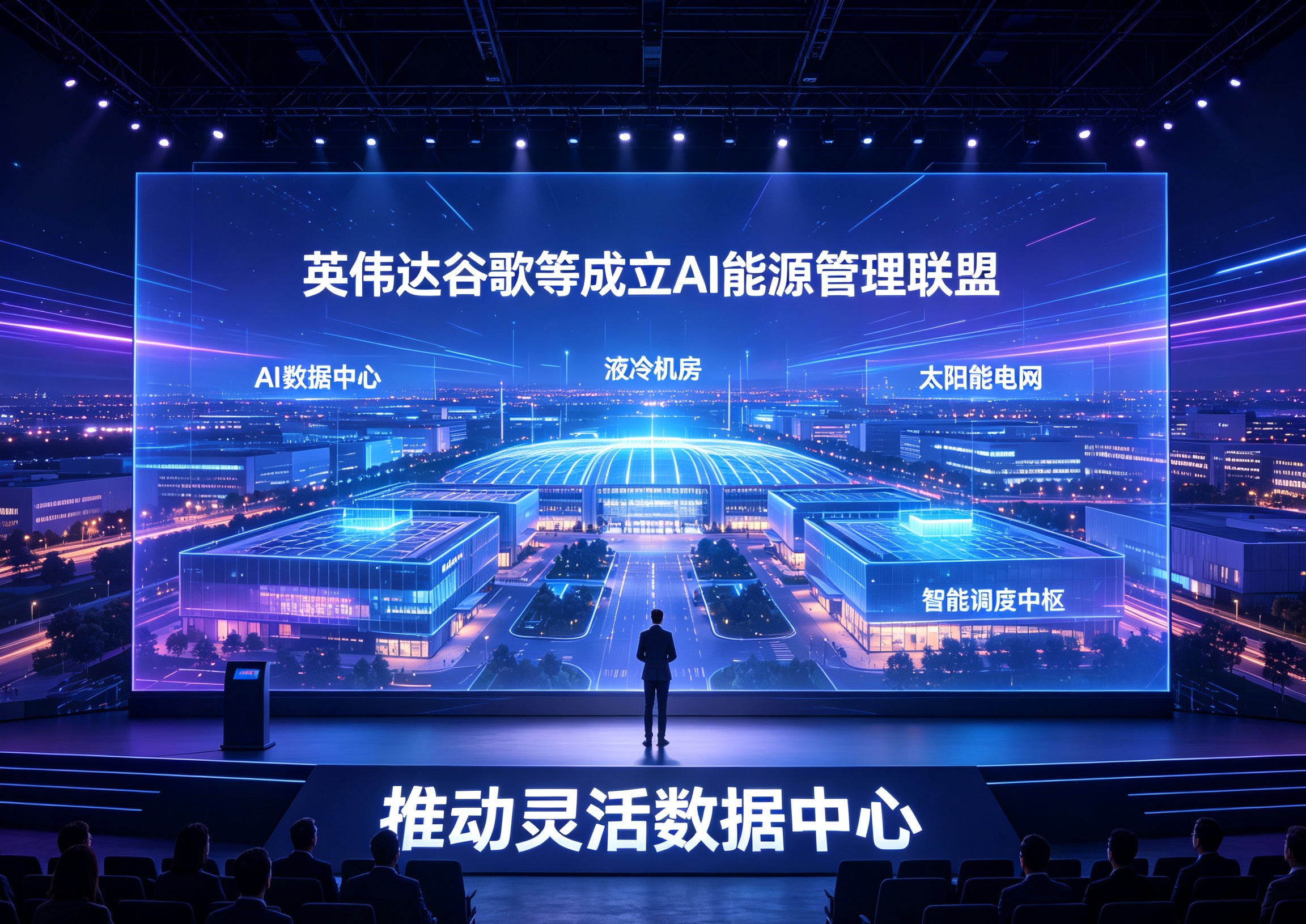 英伟达谷歌等成立AI能源管理联盟 推动灵活数据中心
