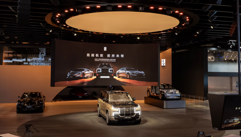 仰望全系亮相上海车展 新车型全尺寸行政豪华SUV仰望U8L发布
